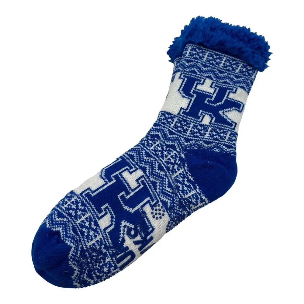 NWT Muk Luks Game Day Cabin Socks Kentucky Wildcats Sz M Men's 8-10 Women's 9-11